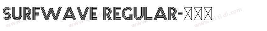 Surfwave Regular字体转换